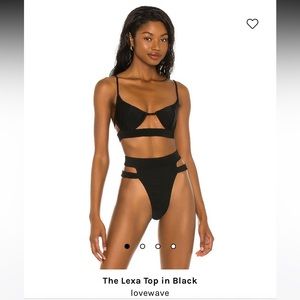 Love wave bikini top